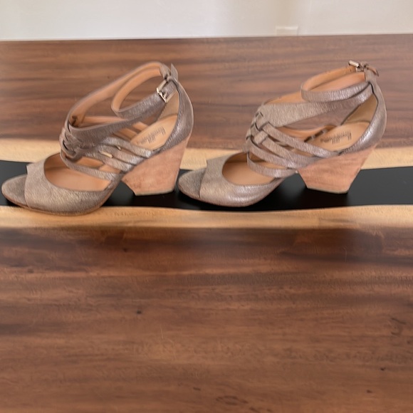 Silver Belle By Sigerson Morrisson Daisy Basket Weave Sandal - Picture 3 of 6